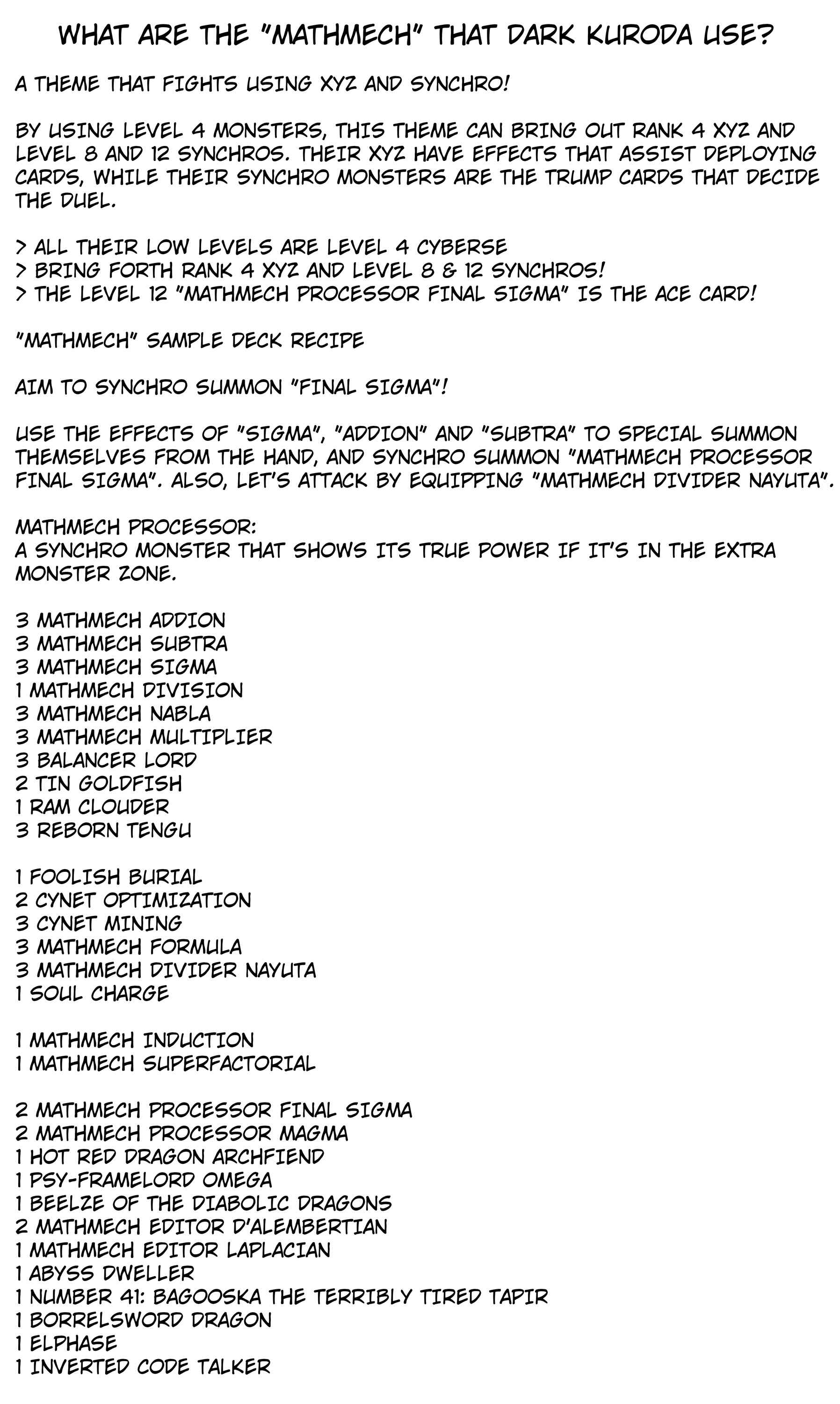 Page 27 Chapter 3 Yu-Gi-Oh! OCG Structures