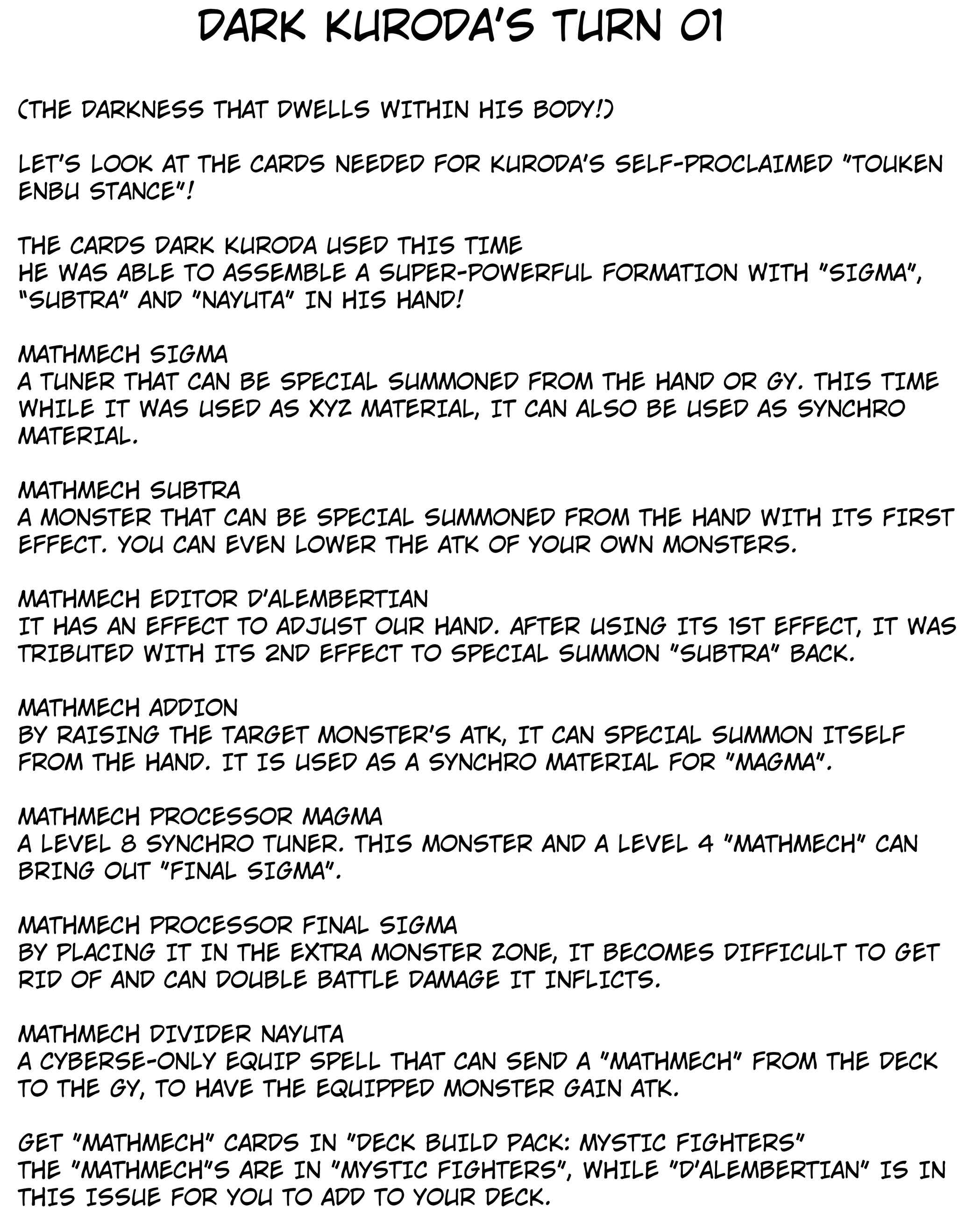 Page 28 Chapter 3 Yu-Gi-Oh! OCG Structures