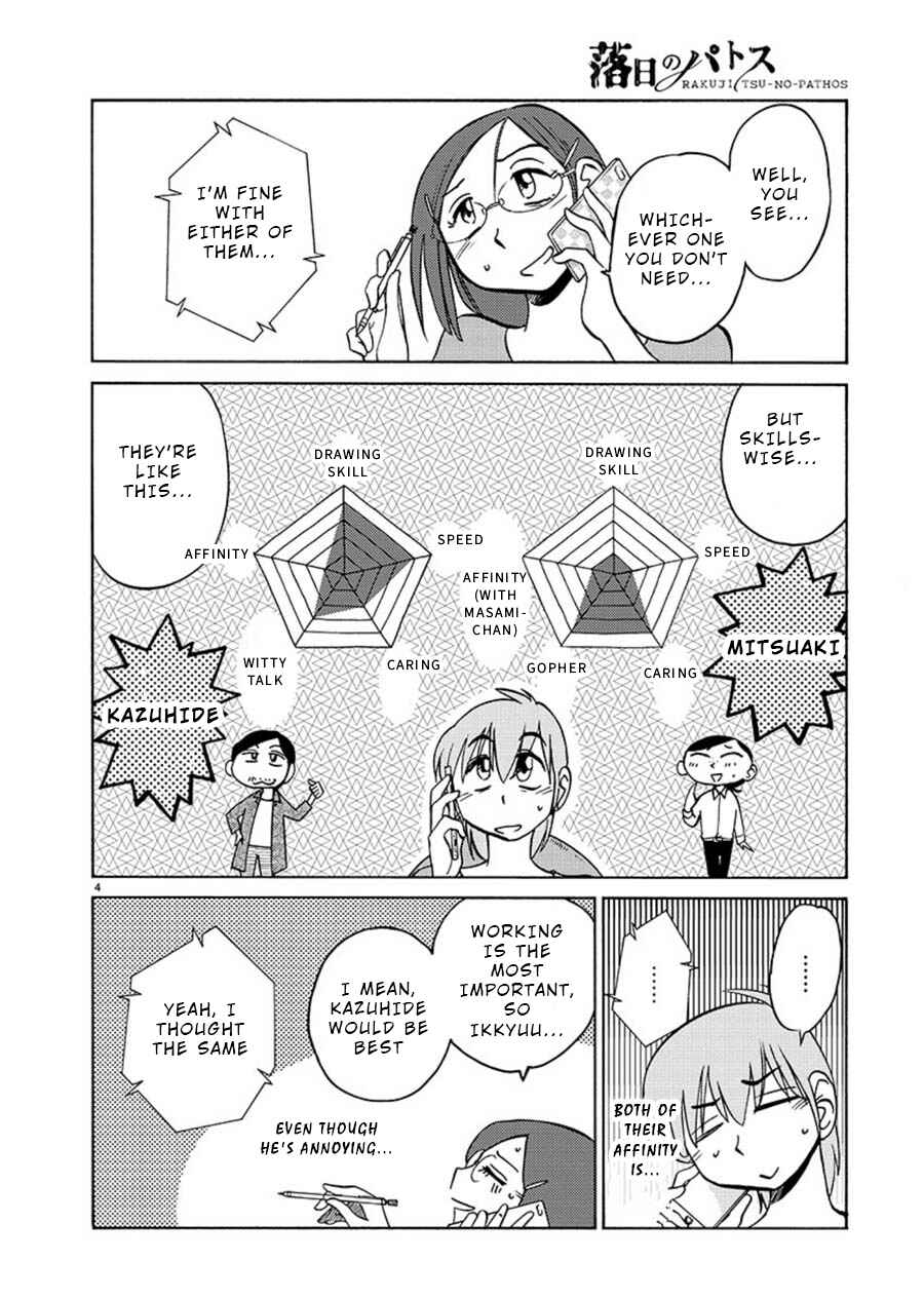 Page 4 Chapter 63 Rakujitsu no Pathos
