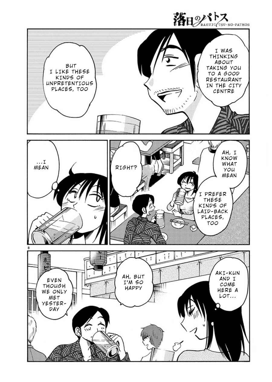 Page 9 Chapter 61 Rakujitsu no Pathos