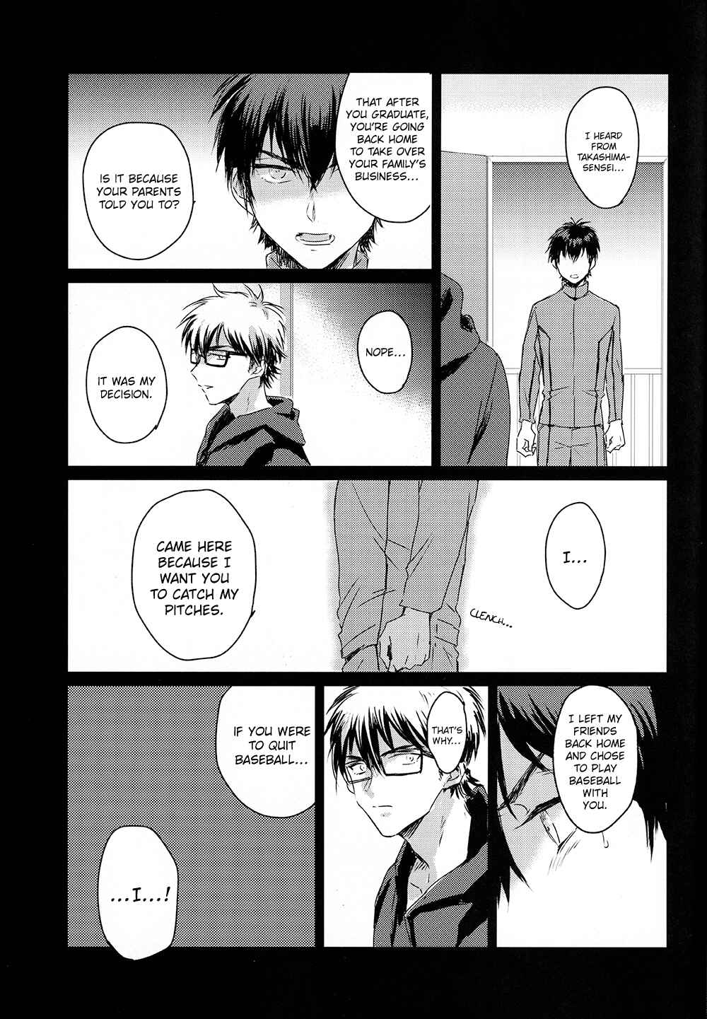 Page 24 Chapter Unknown_fed2 Diamond no ace - Yubisaki to Mesen no Saki (Doujinshi)