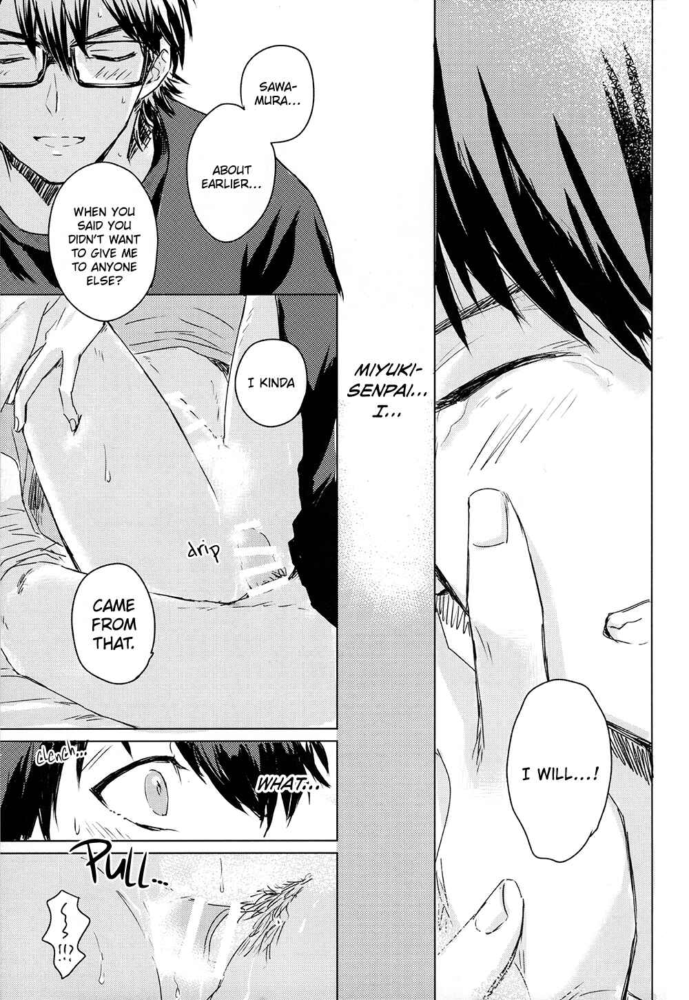 Page 34 Chapter Unknown_fed2 Diamond no ace - Yubisaki to Mesen no Saki (Doujinshi)