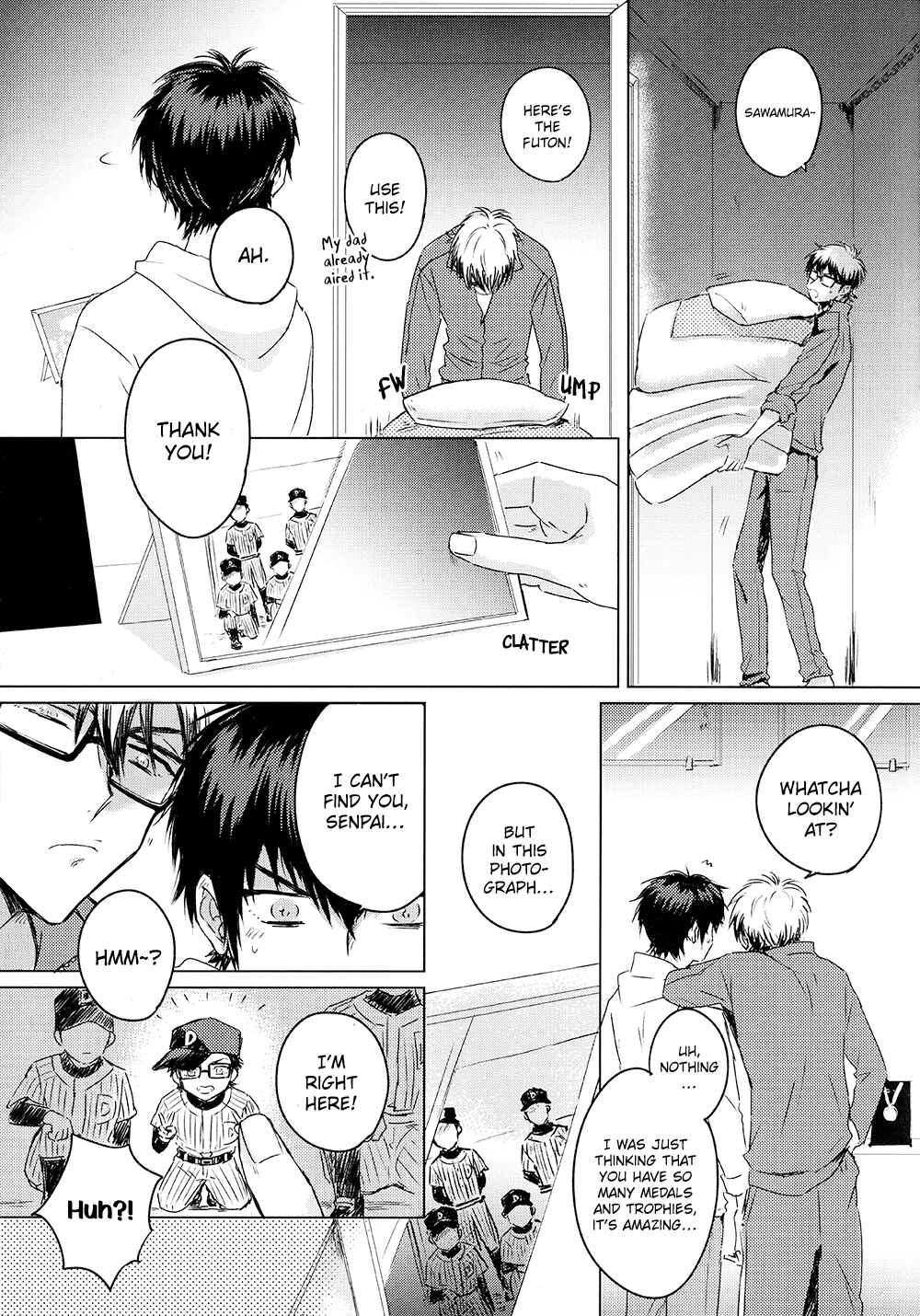 Page 6 Chapter Unknown_fed2 Diamond no ace - Yubisaki to Mesen no Saki (Doujinshi)