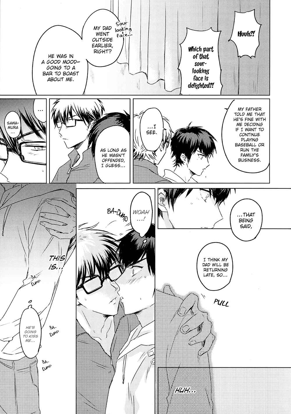 Page 8 Chapter Unknown_fed2 Diamond no ace - Yubisaki to Mesen no Saki (Doujinshi)