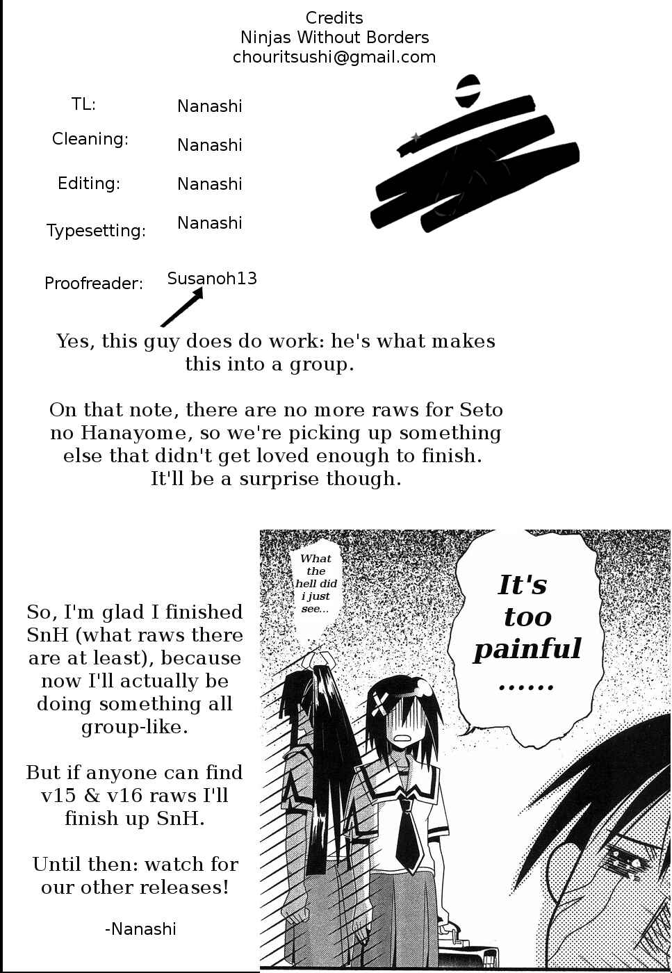 Page 34 Chapter 63 Seto no Hanayome