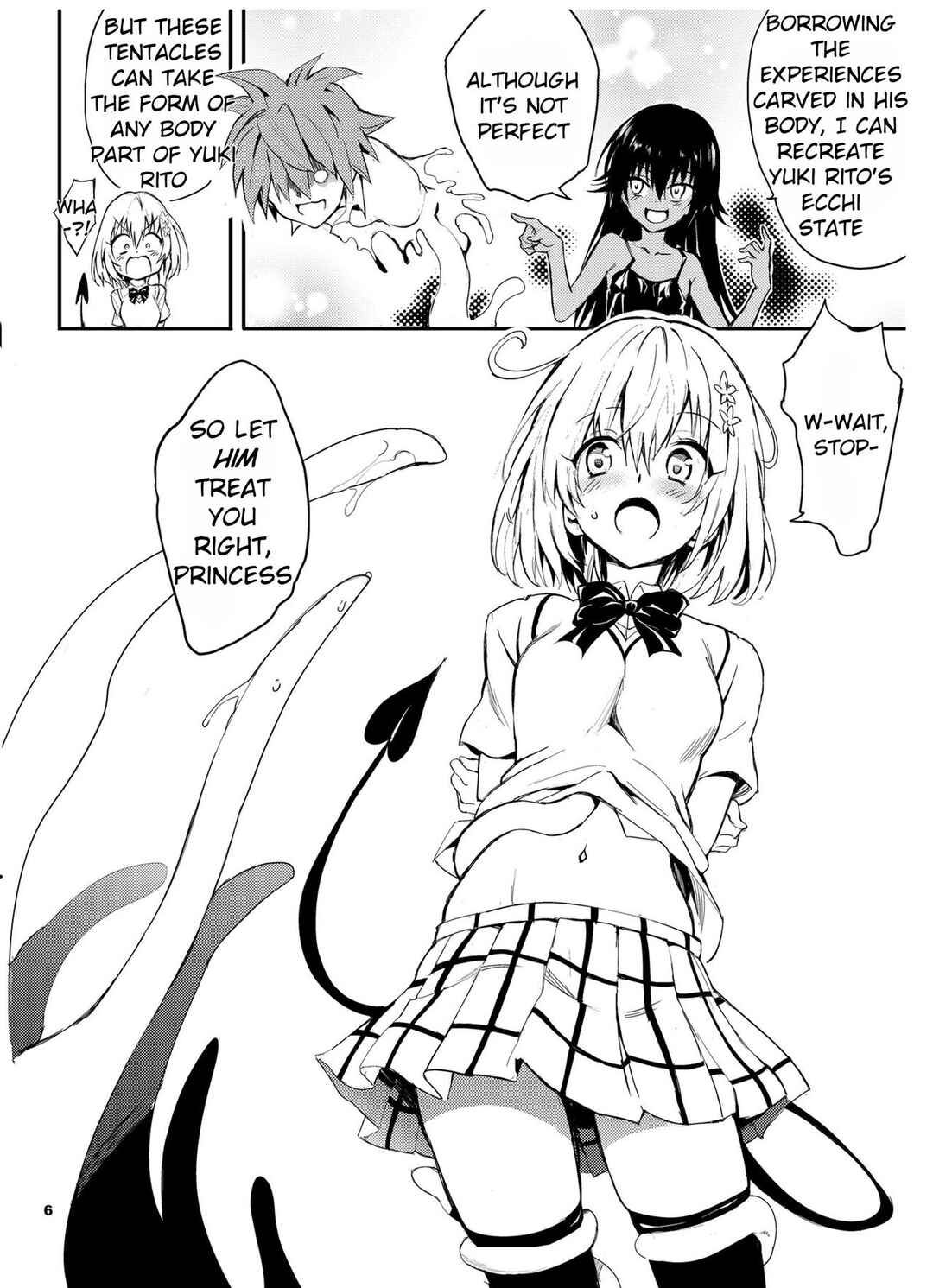 Page 6 Chapter Unknown_e15d To LOVE-Ru Darkness - Watashi no Harem Keikaku (Doujinshi)