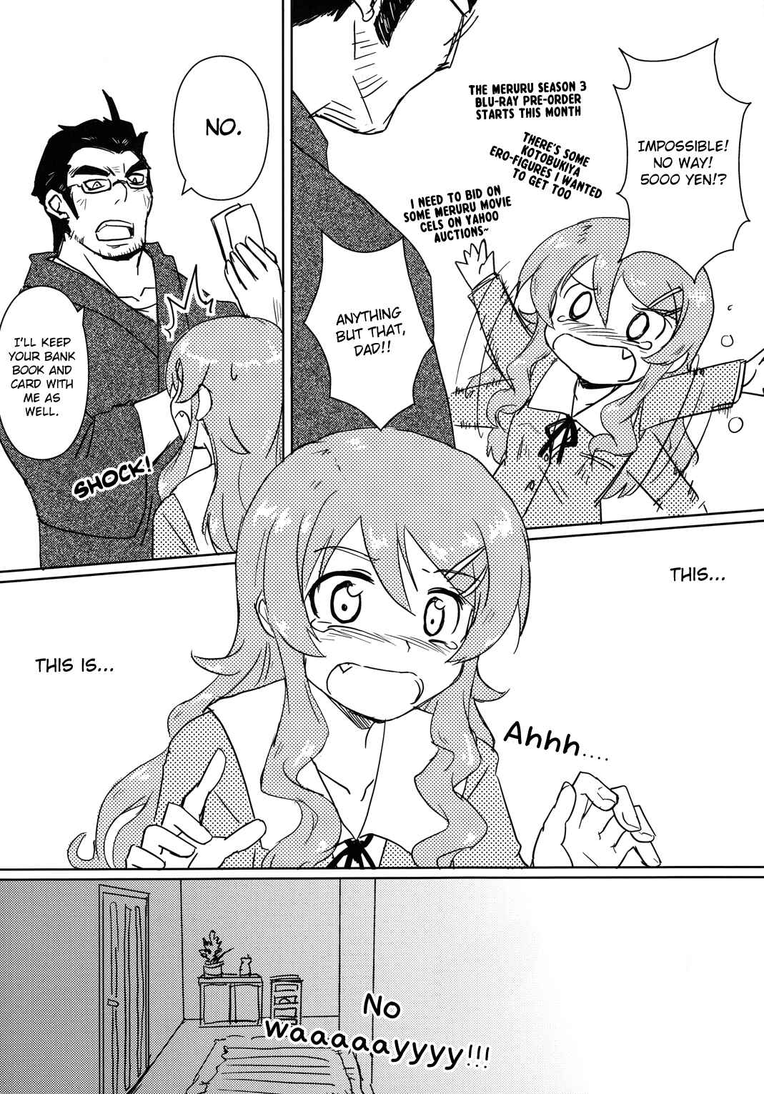 Page 8 Chapter Unknown_ae3d Ore no Imouto ga Konna ni Kawaii Wake ga Nai - Can Kirino Kousaka Survive On A 5000 Yen Allowance!? (Doujinshi)