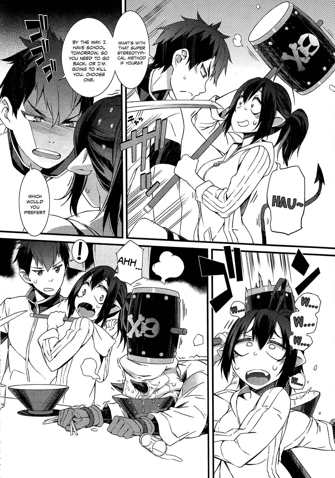 Page 10 Chapter 3 Tenraku Akuma! Demons Core