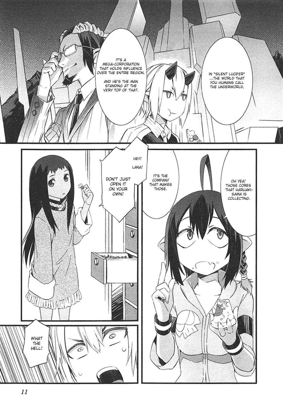 Page 16 Chapter 7 Tenraku Akuma! Demons Core