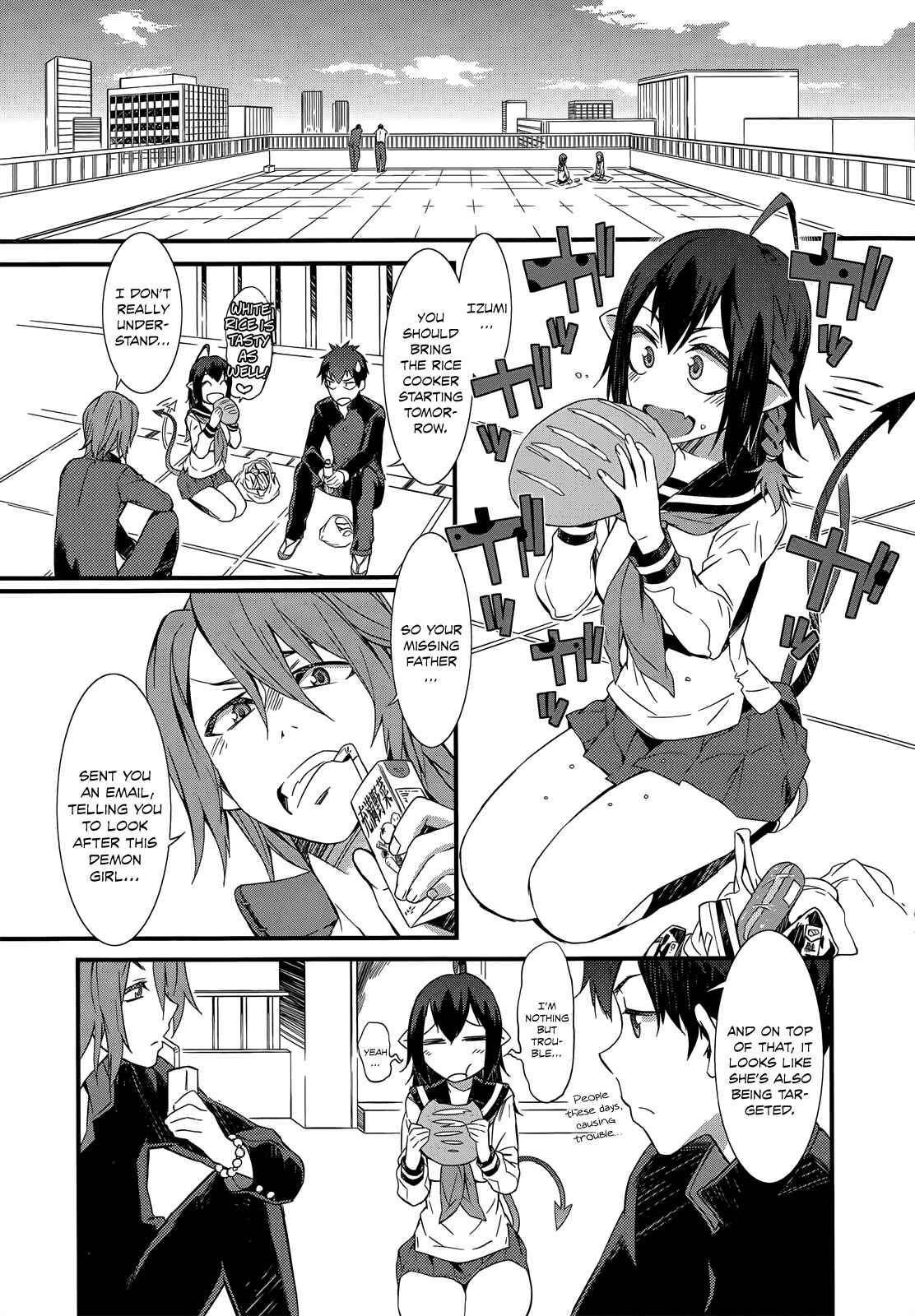 Page 14 Chapter 4 Tenraku Akuma! Demons Core