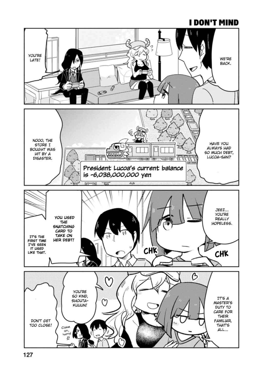 Page 11 Chapter 9 Kobayashi-san Chi no Maid Dragon: Okomorigurashi no Fafnir