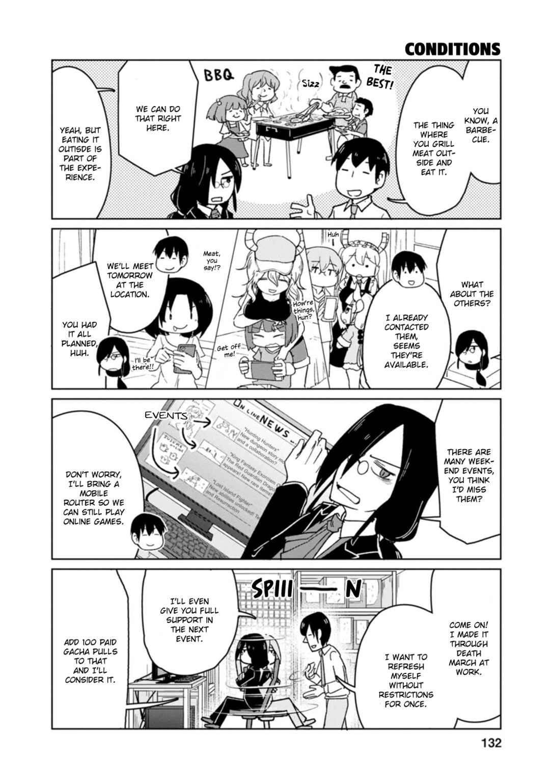 Page 2 Chapter 10 Kobayashi-san Chi no Maid Dragon: Okomorigurashi no Fafnir