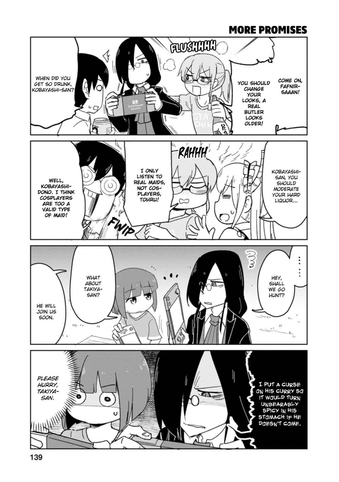 Page 9 Chapter 10 Kobayashi-san Chi no Maid Dragon: Okomorigurashi no Fafnir
