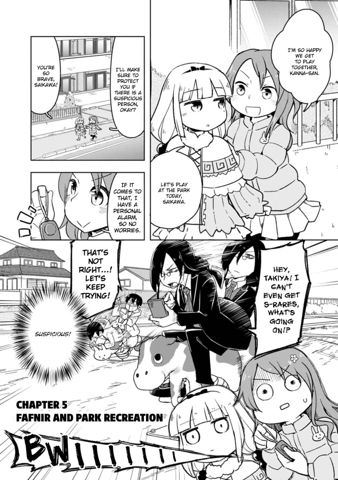 Page 1 Chapter 5 Kobayashi-san Chi no Maid Dragon: Okomorigurashi no Fafnir