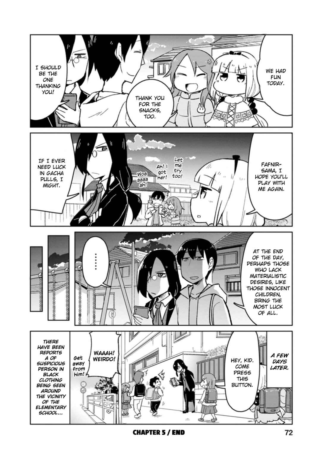 Page 12 Chapter 5 Kobayashi-san Chi no Maid Dragon: Okomorigurashi no Fafnir