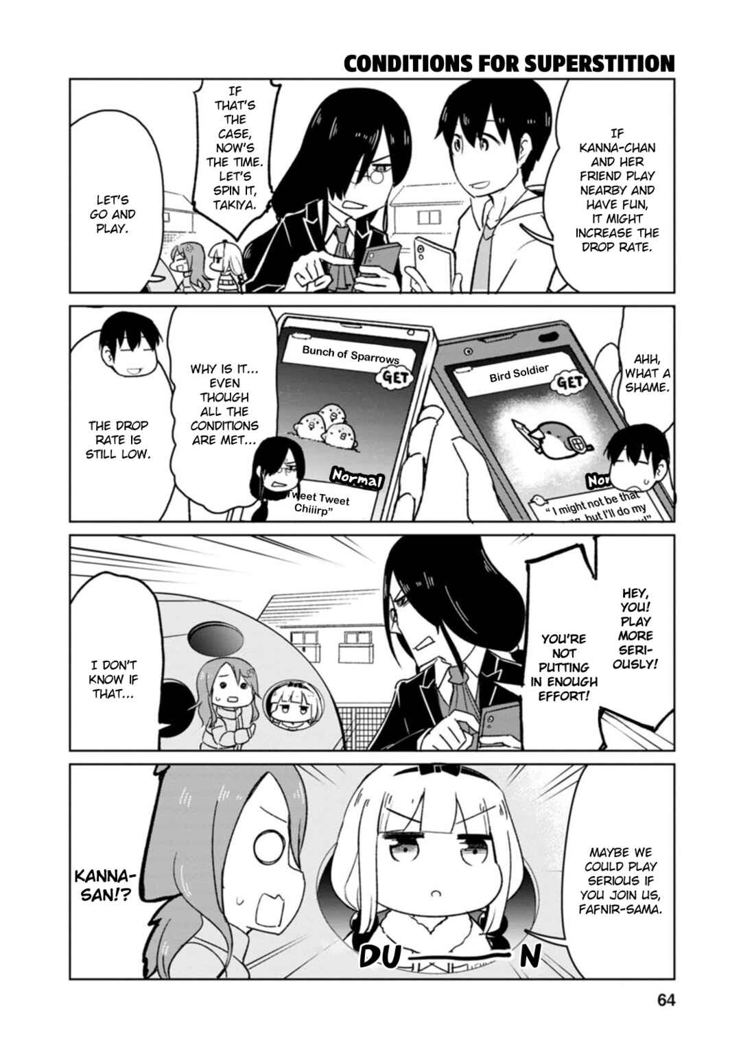 Page 4 Chapter 5 Kobayashi-san Chi no Maid Dragon: Okomorigurashi no Fafnir