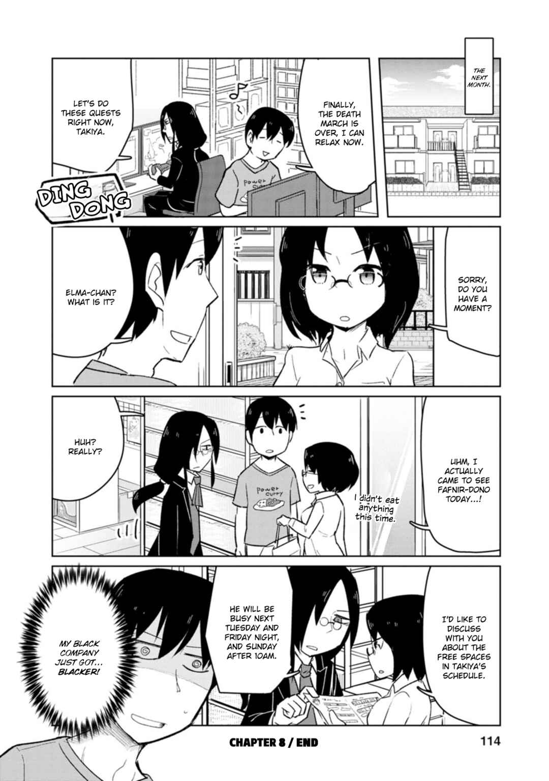 Page 12 Chapter 8 Kobayashi-san Chi no Maid Dragon: Okomorigurashi no Fafnir