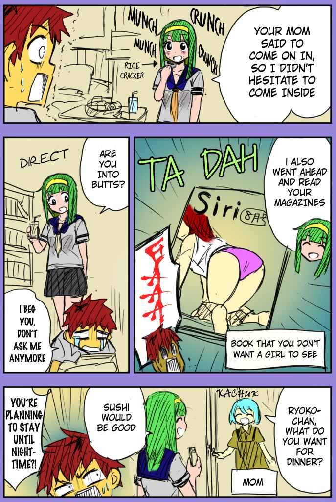 Page 3 Chapter Unknown_375e Endou Ryouko Doesnt Hold Back (Fan Colored)