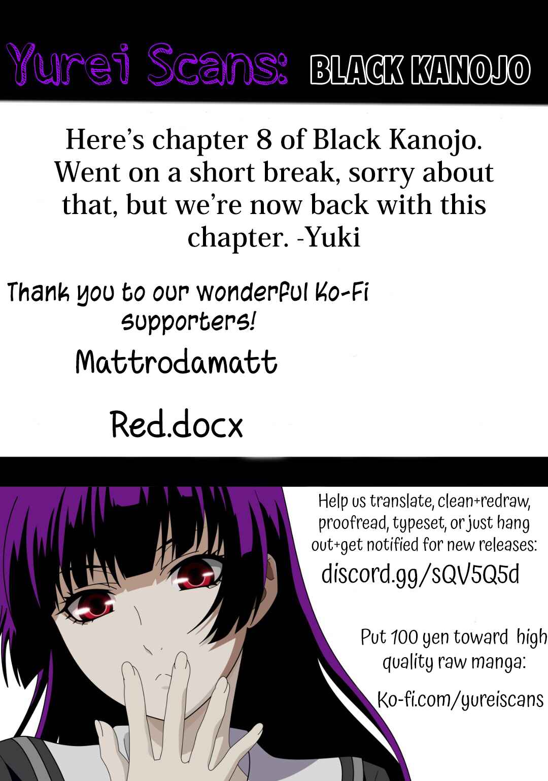 Page 2 Chapter 8 Black Kanojo
