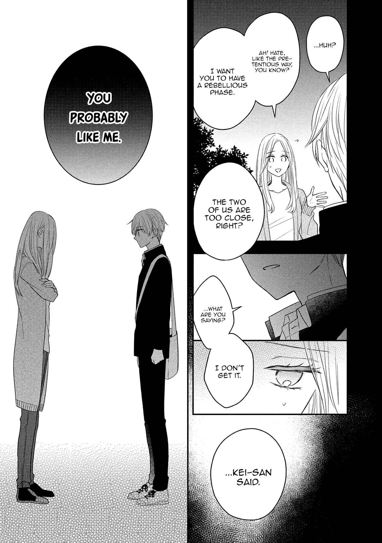 Page 37 Chapter 14 I Will Hate You,  Sayama-kun!