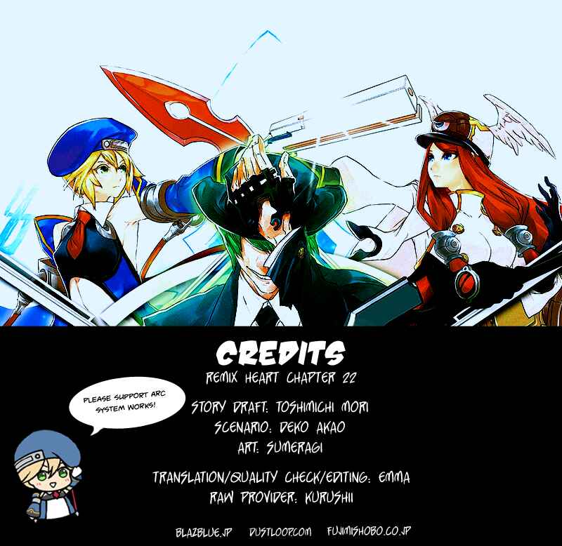 Page 1 Chapter 22 BlazBlue - Remix Heart