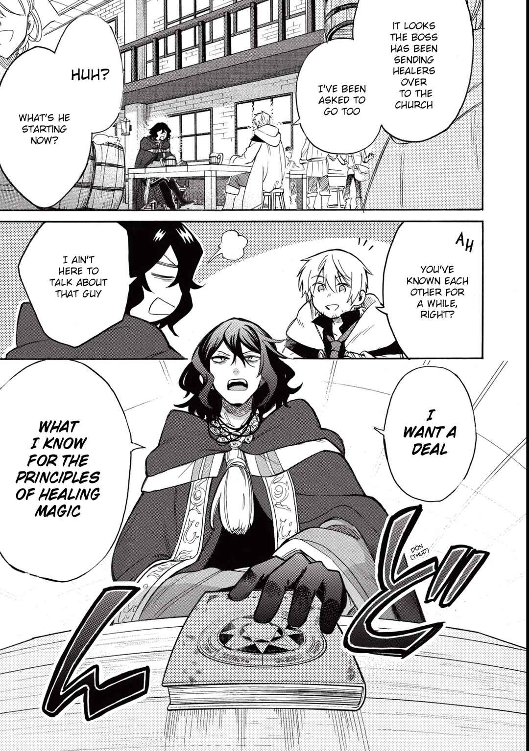 Page 8 Chapter 2 Akuyuu no Ore ga Ponkotsu Kishi o Miterarenain da ga, Dou Sewa o Yakya Ii?: Madome Gaiden