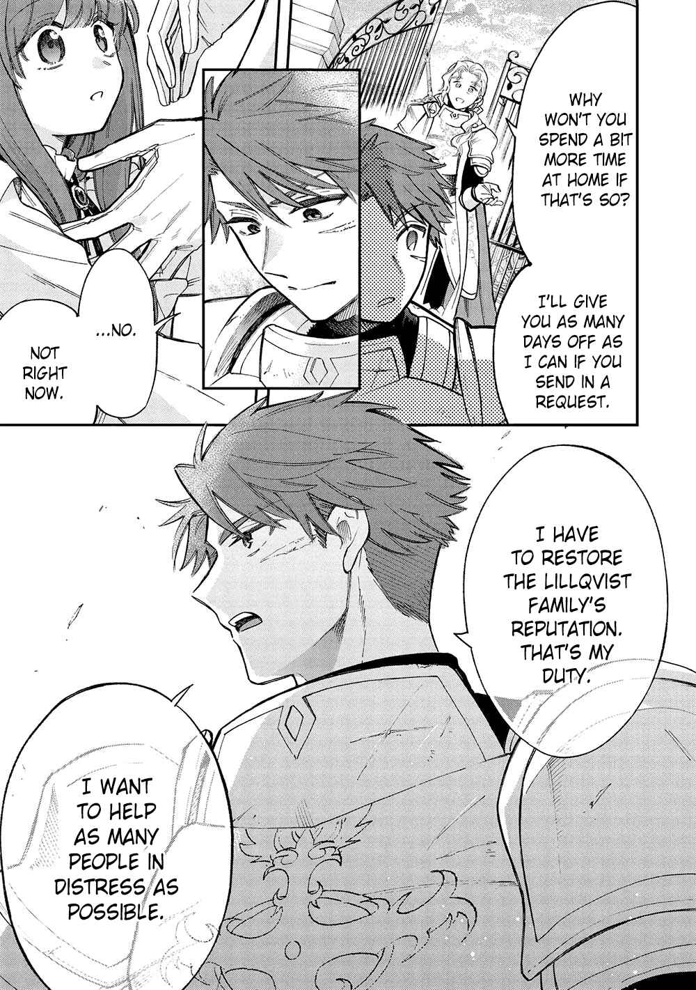 Page 8 Chapter 18 Akuyuu no Ore ga Ponkotsu Kishi o Miterarenain da ga, Dou Sewa o Yakya Ii?: Madome Gaiden
