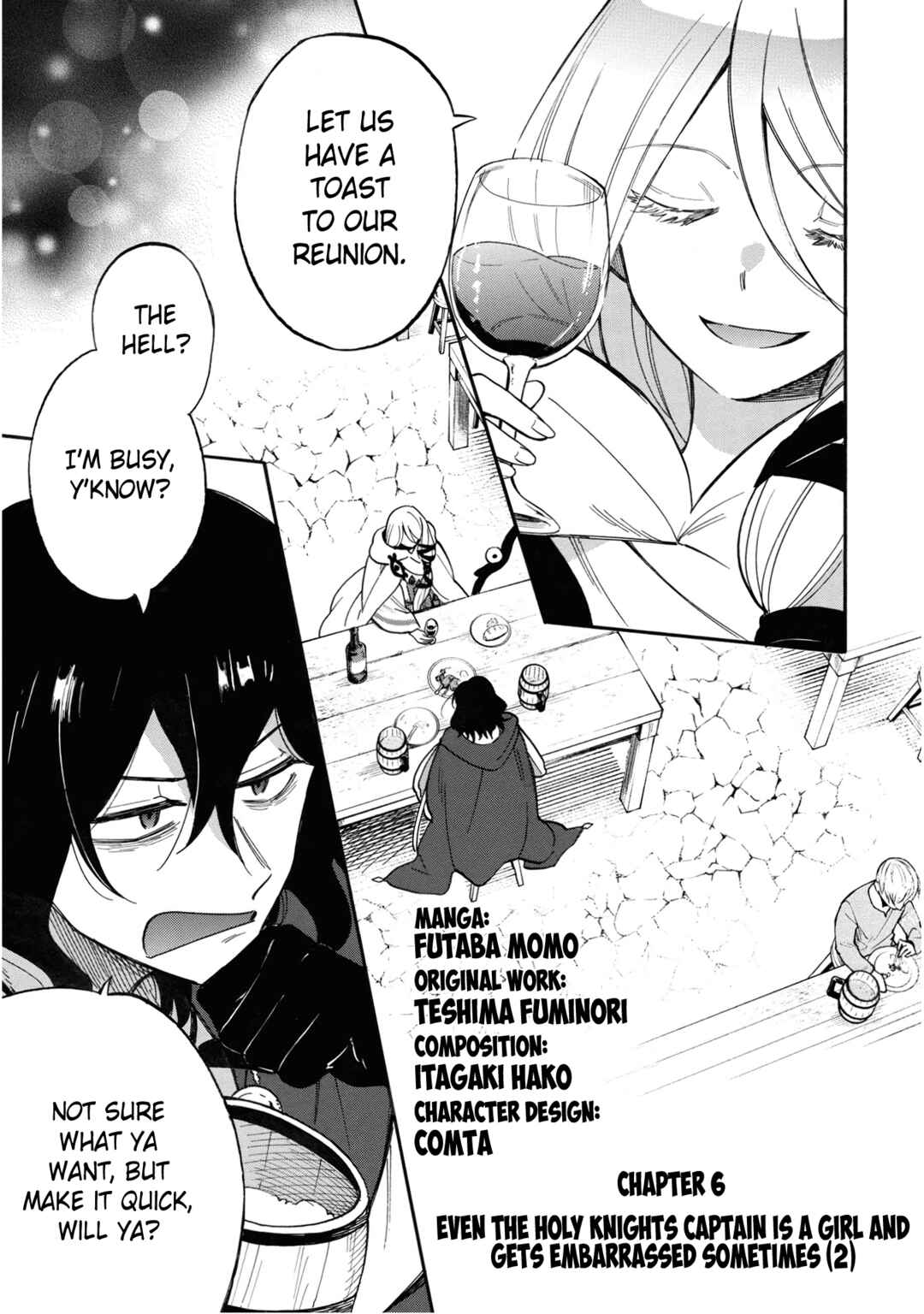 Page 2 Chapter 6 Akuyuu no Ore ga Ponkotsu Kishi o Miterarenain da ga, Dou Sewa o Yakya Ii?: Madome Gaiden
