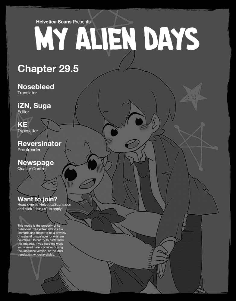 Page 1 Chapter 29.5 My Alien Days