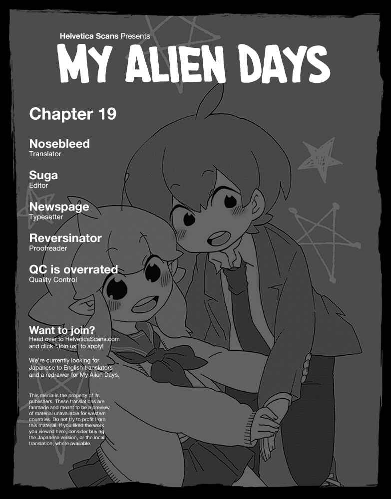 Page 1 Chapter 19 My Alien Days