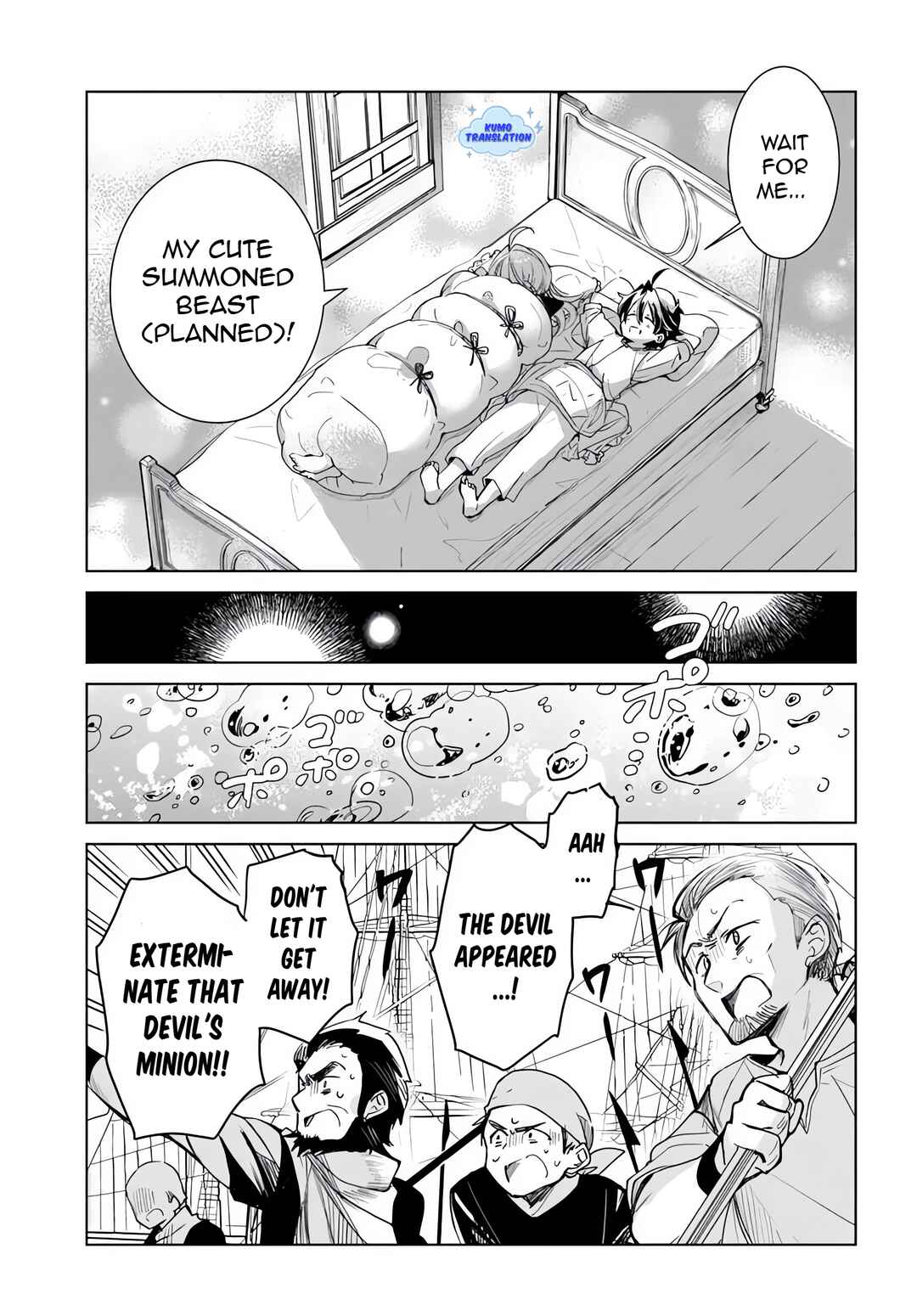Page 16 Chapter 1.2 Naze Nigerun Dai? Boku no Shoukanjuu wa Kawaii yo