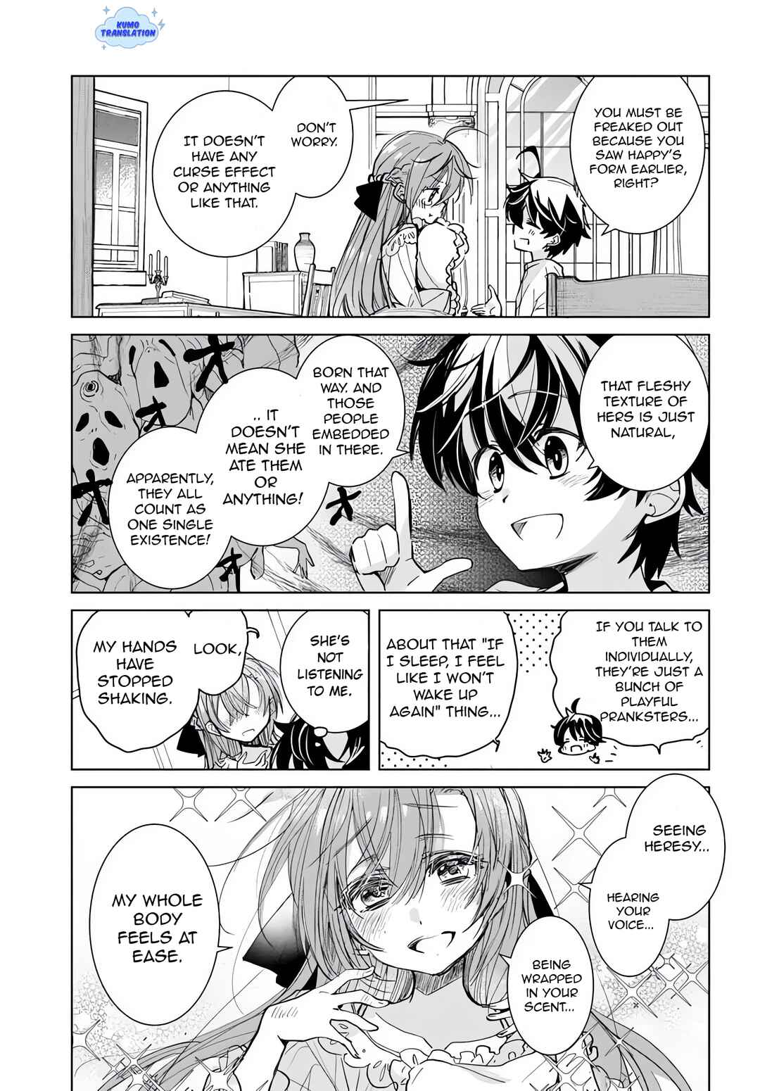 Page 8 Chapter 1.2 Naze Nigerun Dai? Boku no Shoukanjuu wa Kawaii yo