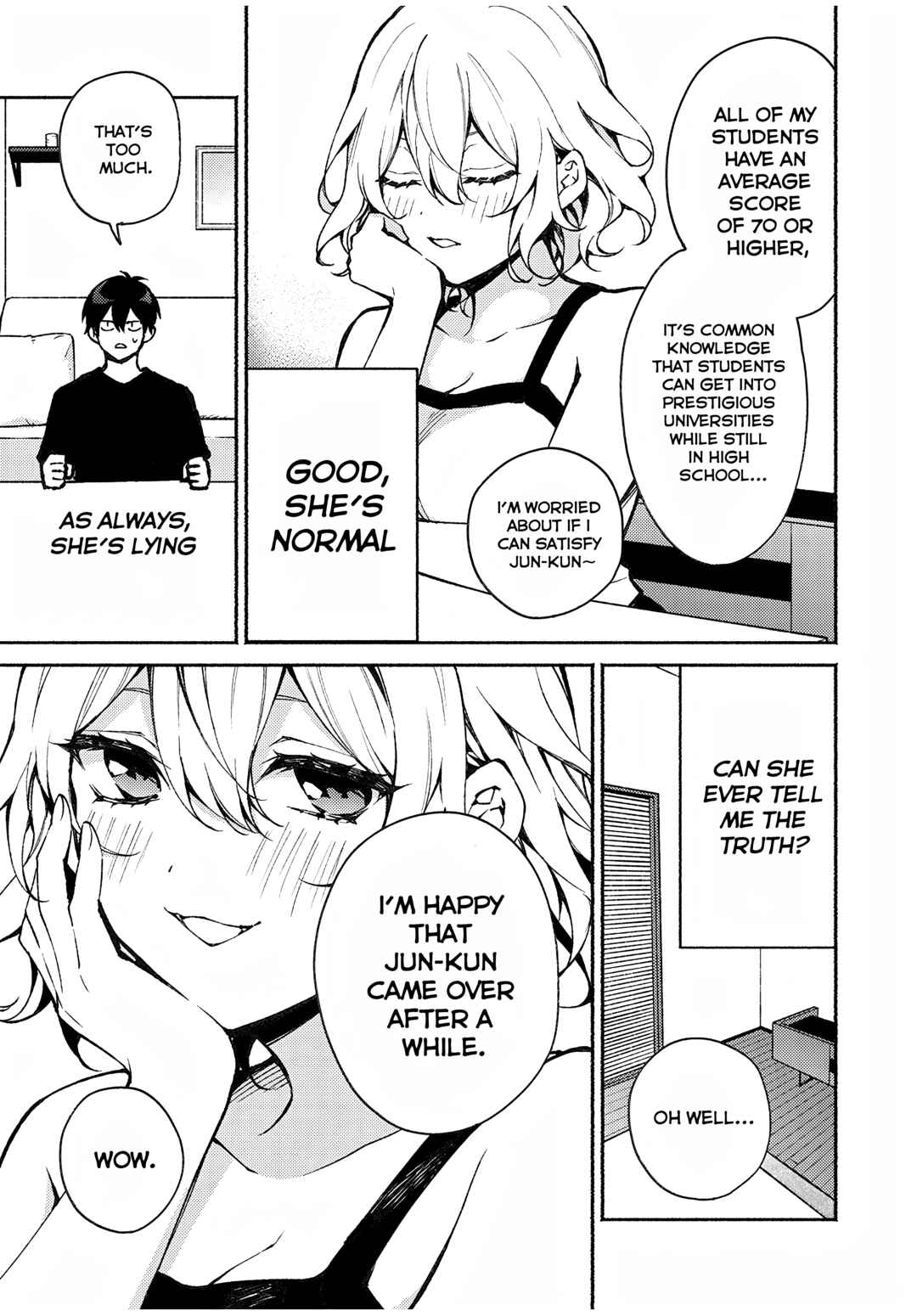 Page 9 Chapter 5 Mayaka-neesan wa Uso ga Tsukenai