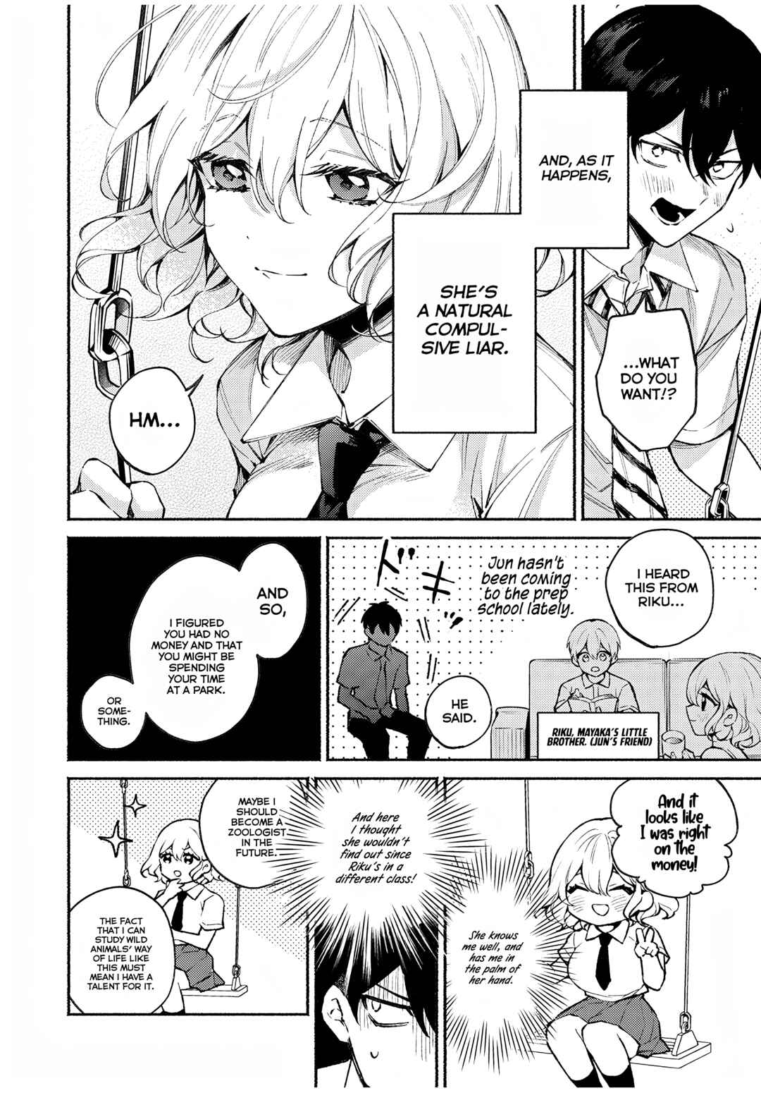 Page 6 Chapter 2 Mayaka-neesan wa Uso ga Tsukenai