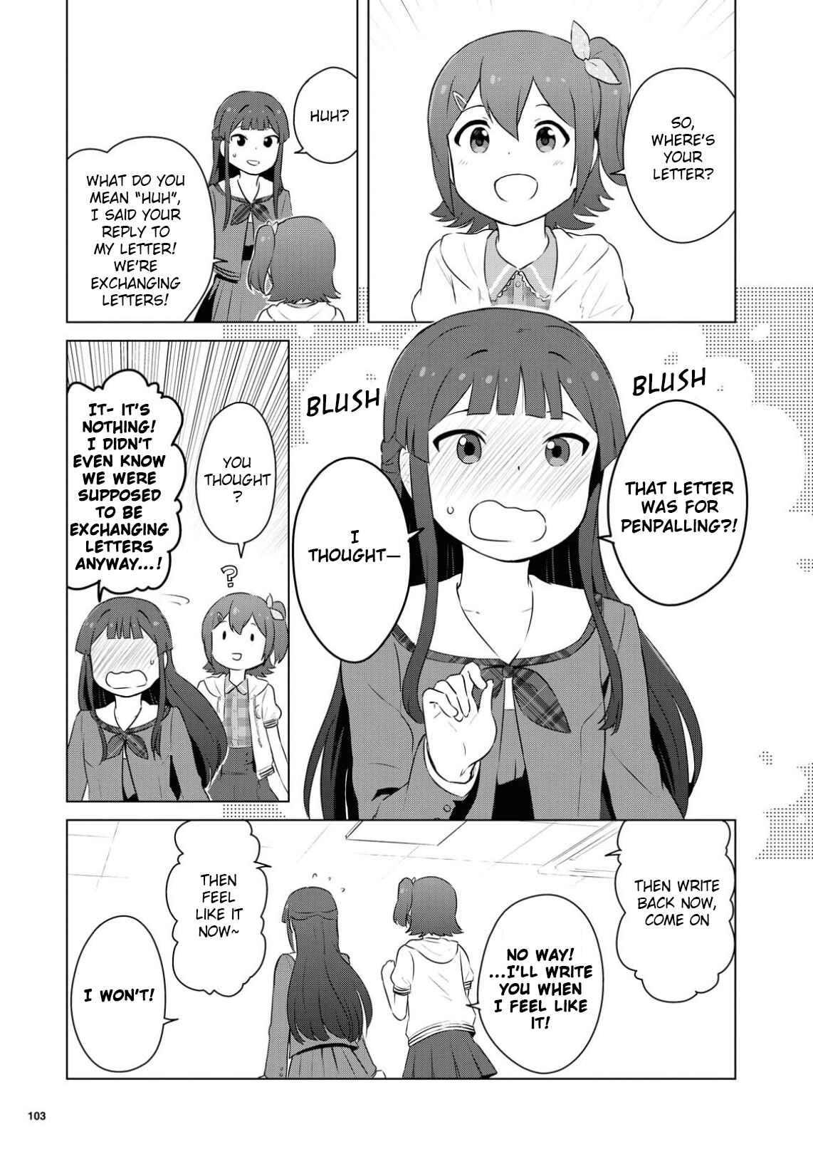 Page 11 Chapter 4 THE iDOLM@STER MILLION LIVE! Theater Days - LIVELY FLOWERS