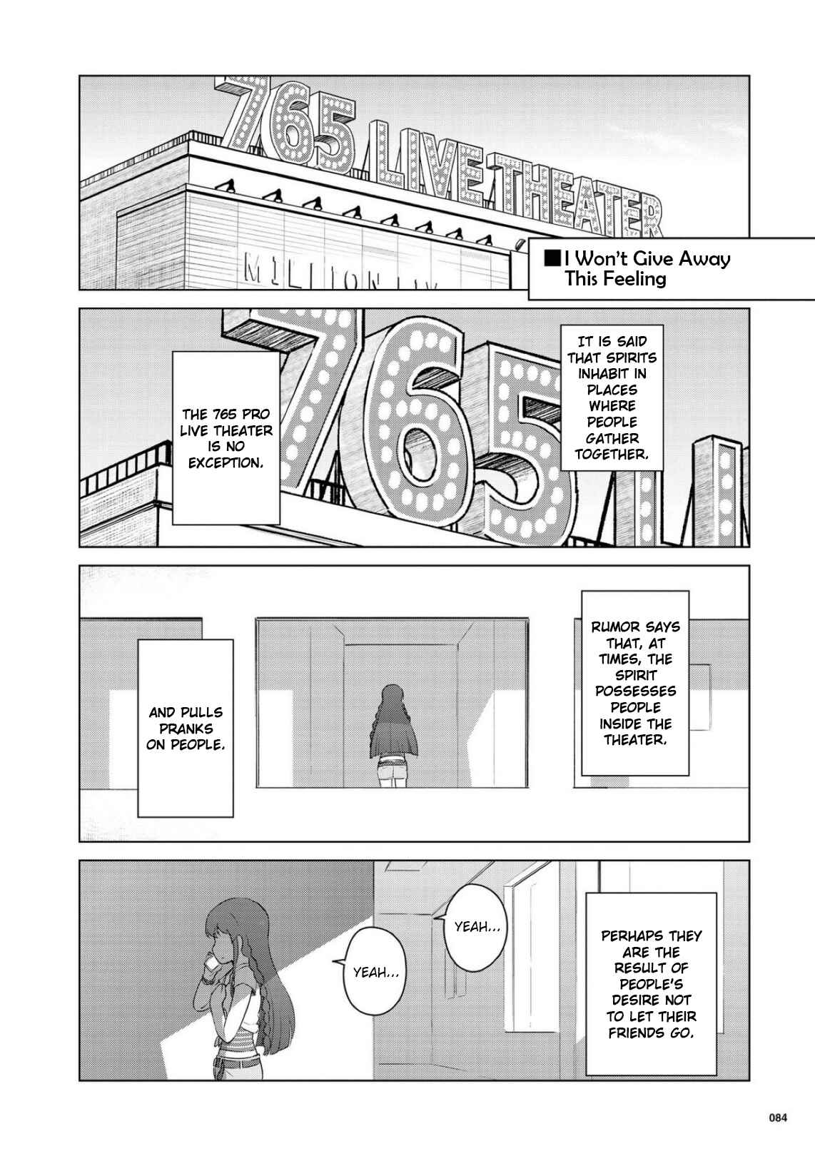 Page 14 Chapter 7 THE iDOLM@STER MILLION LIVE! Theater Days - LIVELY FLOWERS
