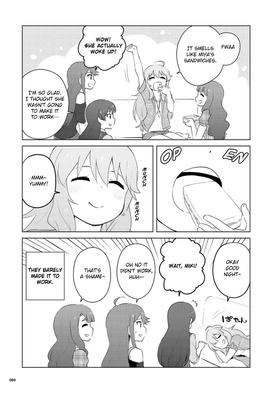 Page 17 Chapter 8 THE iDOLM@STER MILLION LIVE! Theater Days - LIVELY FLOWERS