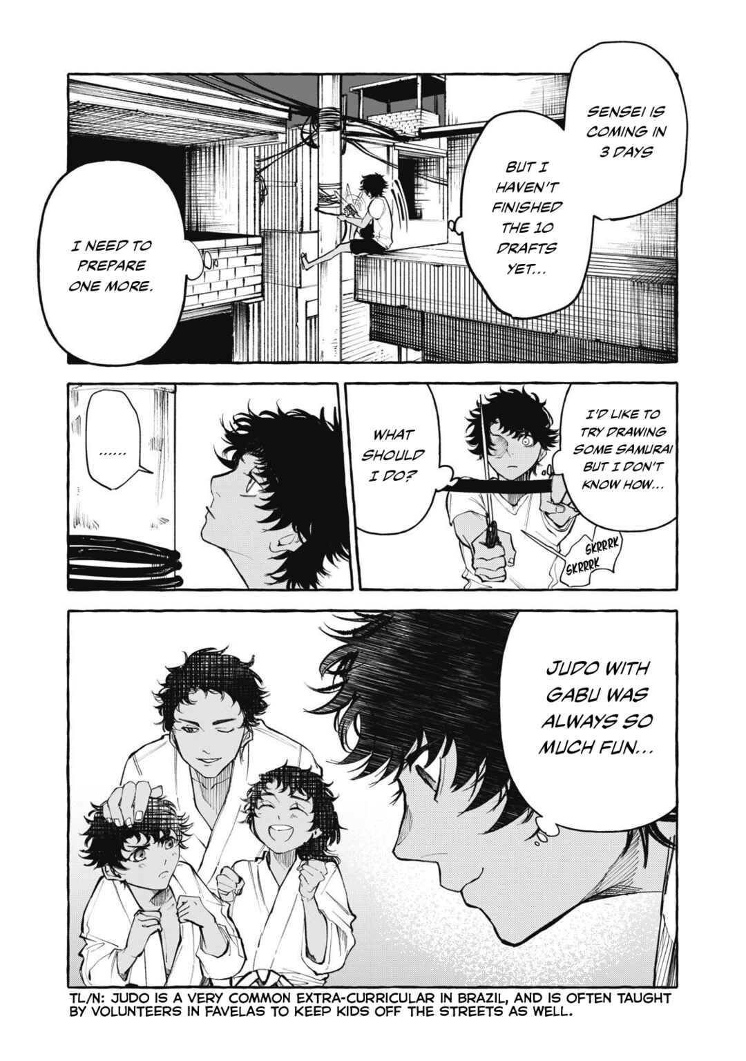 Page 16 Chapter 5 Favela no Mangaka