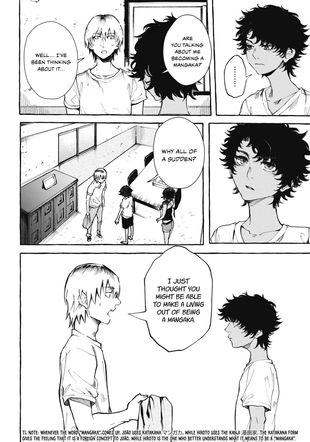 Page 3 Chapter 3 Favela no Mangaka