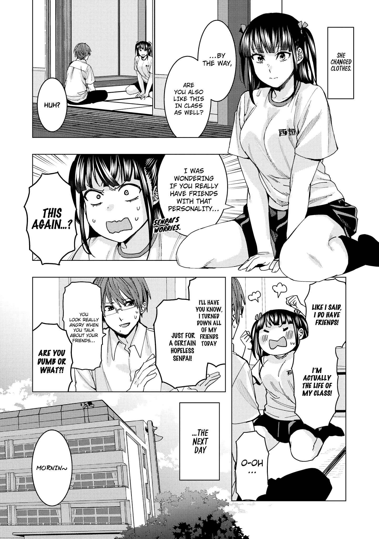 Page 9 Chapter 4 Uza Kawaii Kouhai to Ichaicha suru dake no Anthology Comic