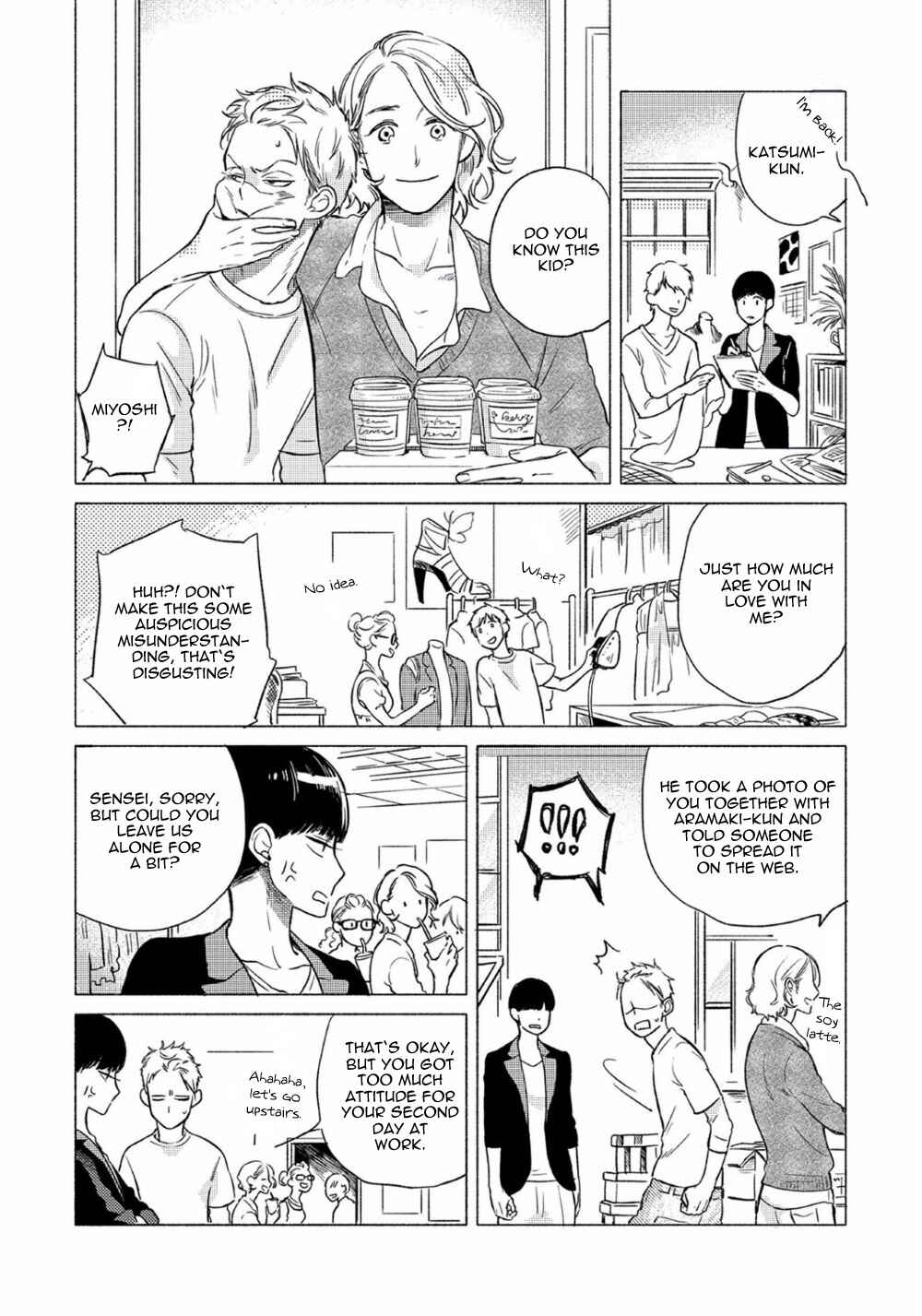Page 4 Chapter 4 Jackass! - Sawatte Ii tte Dare ga Itta yo?