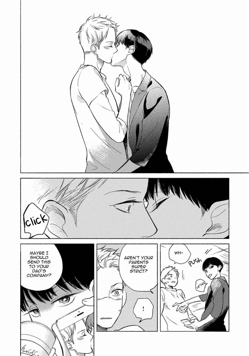 Page 8 Chapter 4 Jackass! - Sawatte Ii tte Dare ga Itta yo?