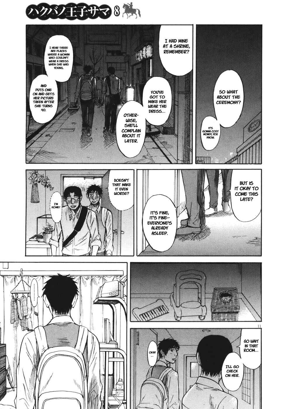 Page 12 Chapter 81 Prince Hakuba