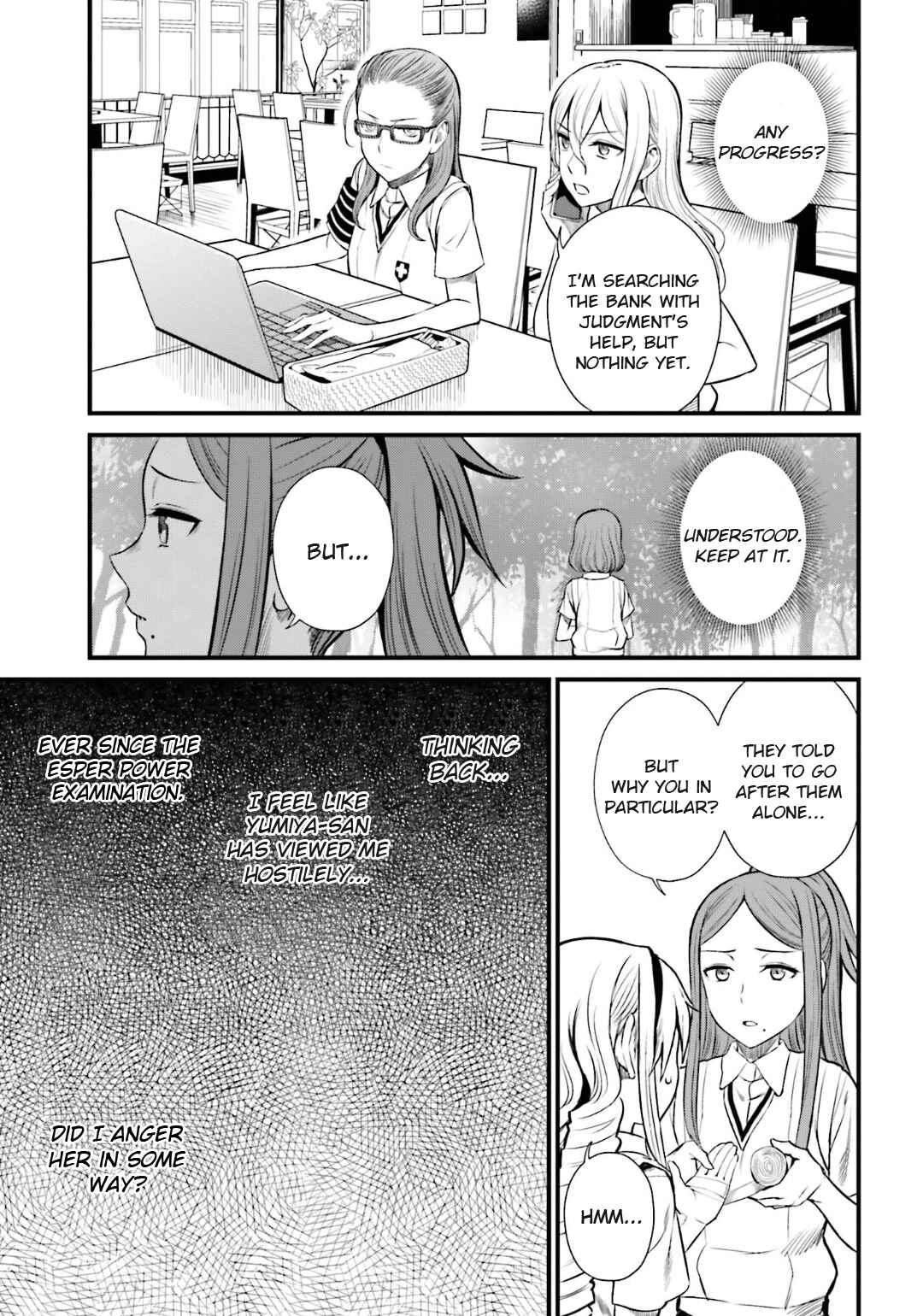Page 11 Chapter 9 Toaru Kagaku no Railgun Gaiden - Astral Buddy