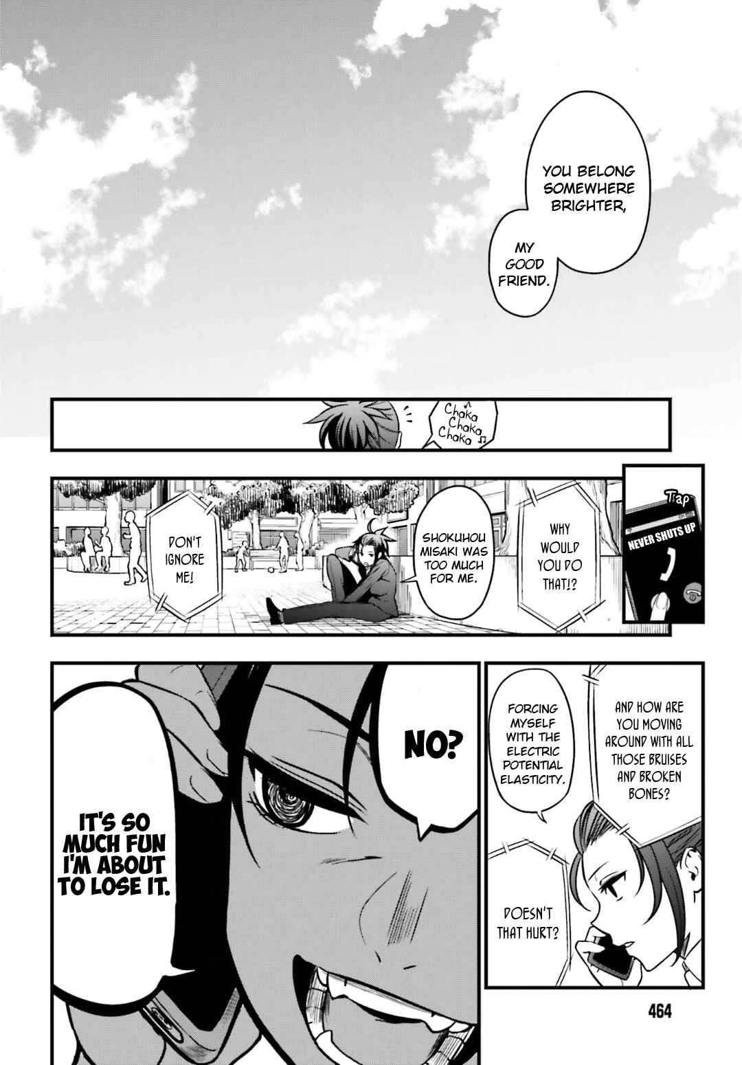 Page 22 Chapter 18 Toaru Kagaku no Railgun Gaiden - Astral Buddy