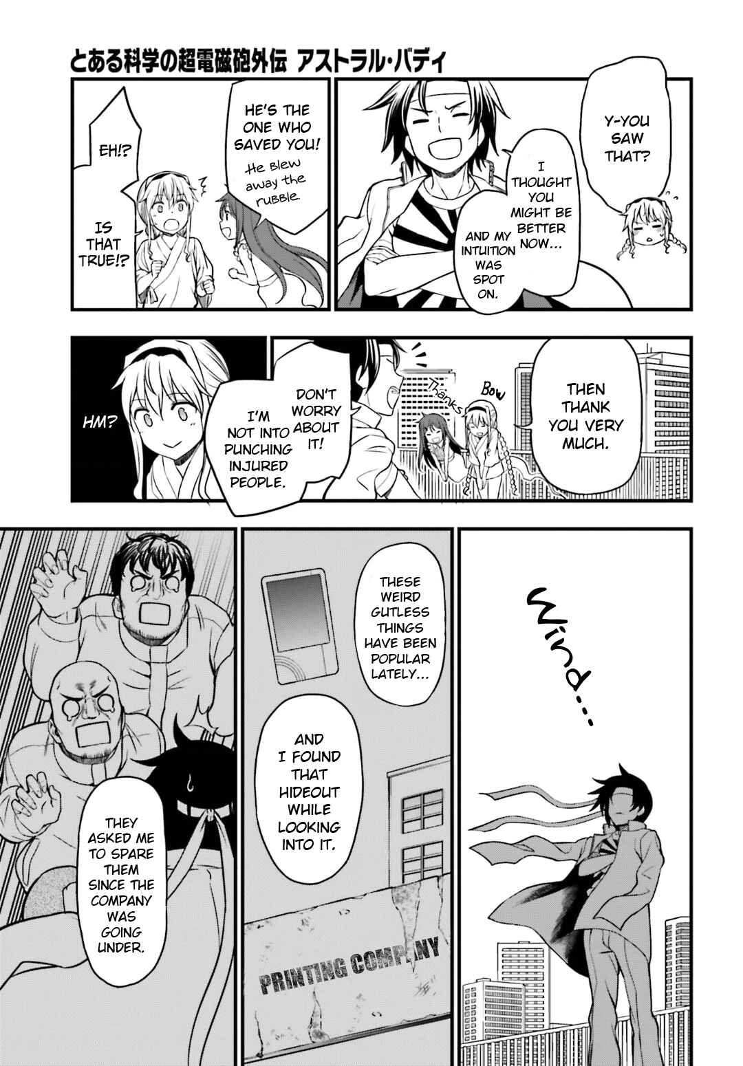 Page 27 Chapter 18 Toaru Kagaku no Railgun Gaiden - Astral Buddy