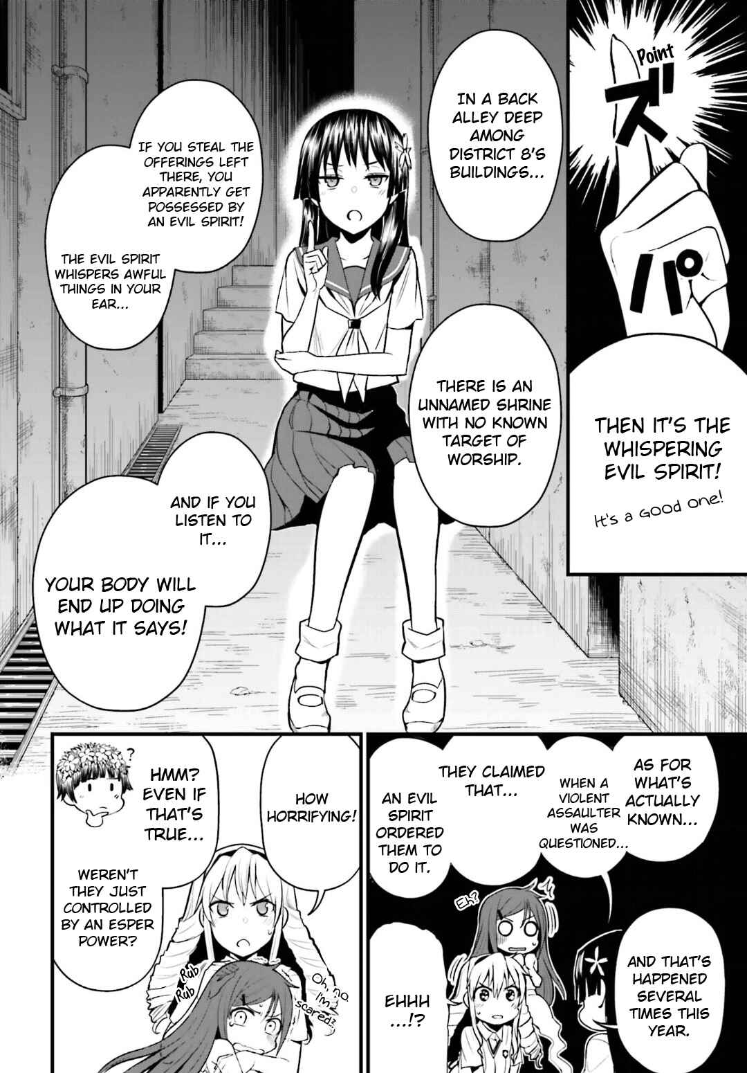 Page 12 Chapter 4 Toaru Kagaku no Railgun Gaiden - Astral Buddy