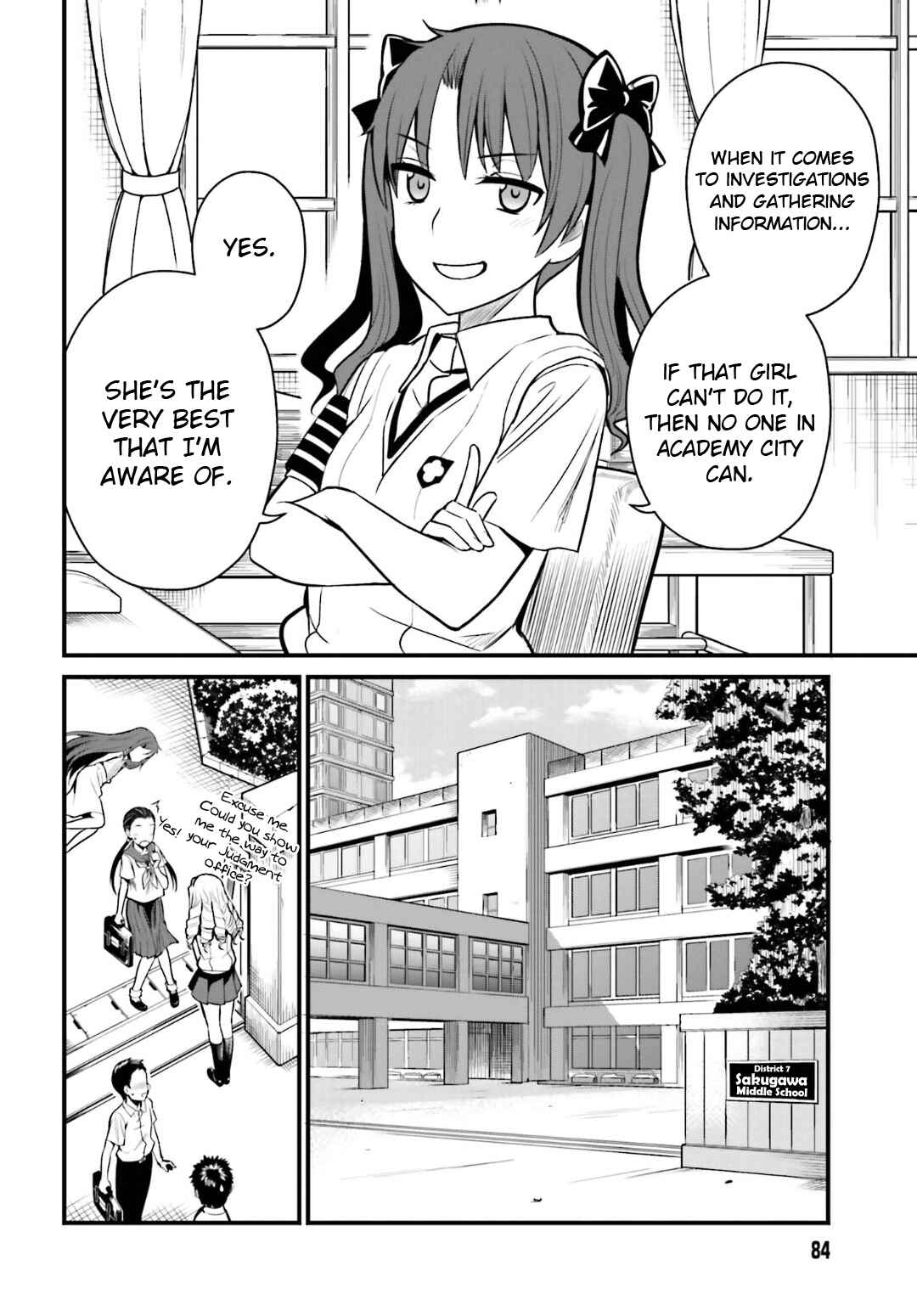 Page 4 Chapter 4 Toaru Kagaku no Railgun Gaiden - Astral Buddy