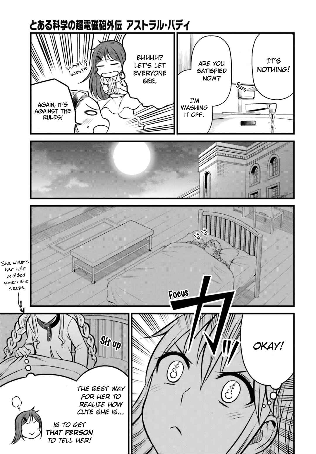 Page 9 Chapter 5.5 Toaru Kagaku no Railgun Gaiden - Astral Buddy