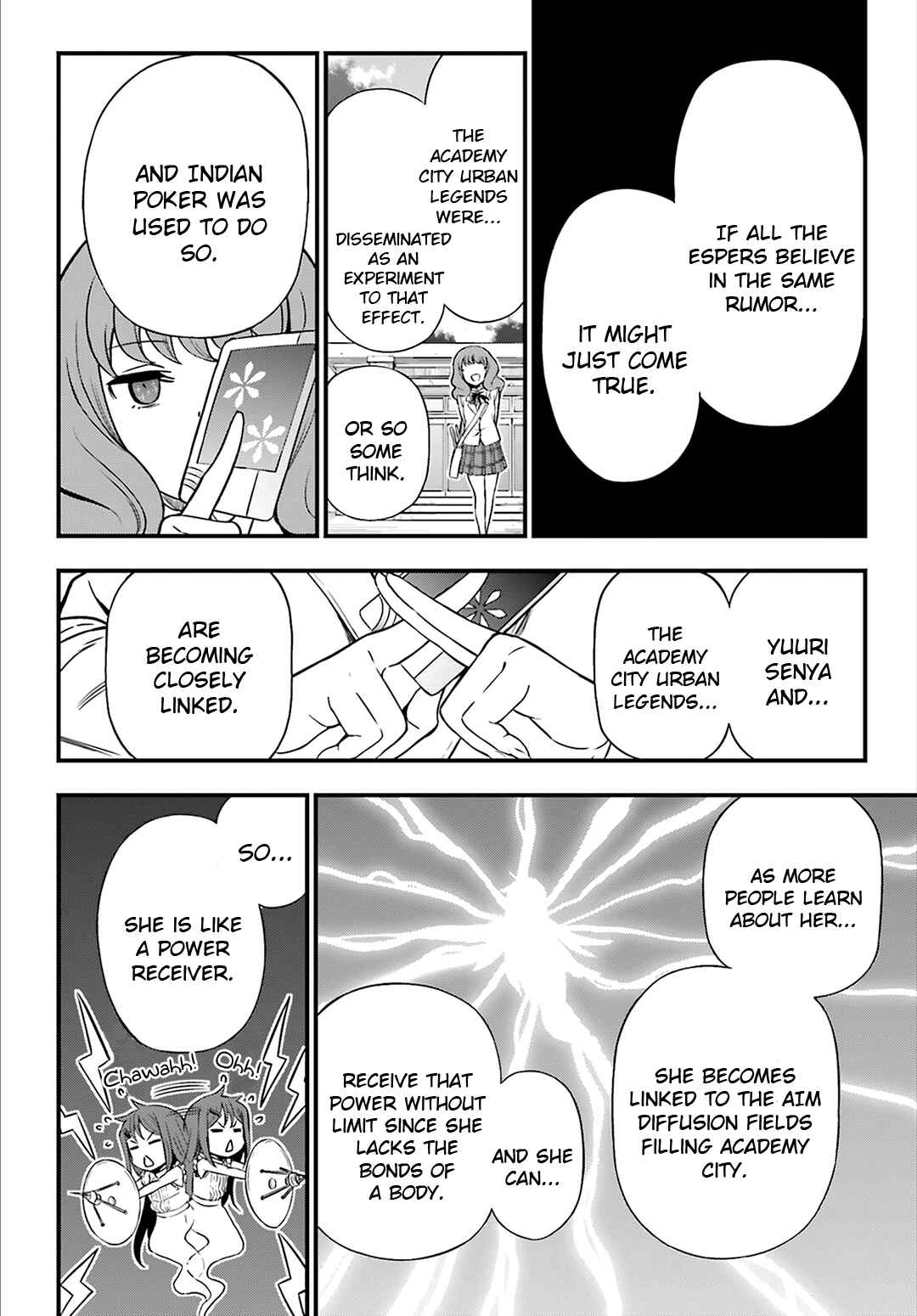 Page 23 Chapter 23 Toaru Kagaku no Railgun Gaiden - Astral Buddy